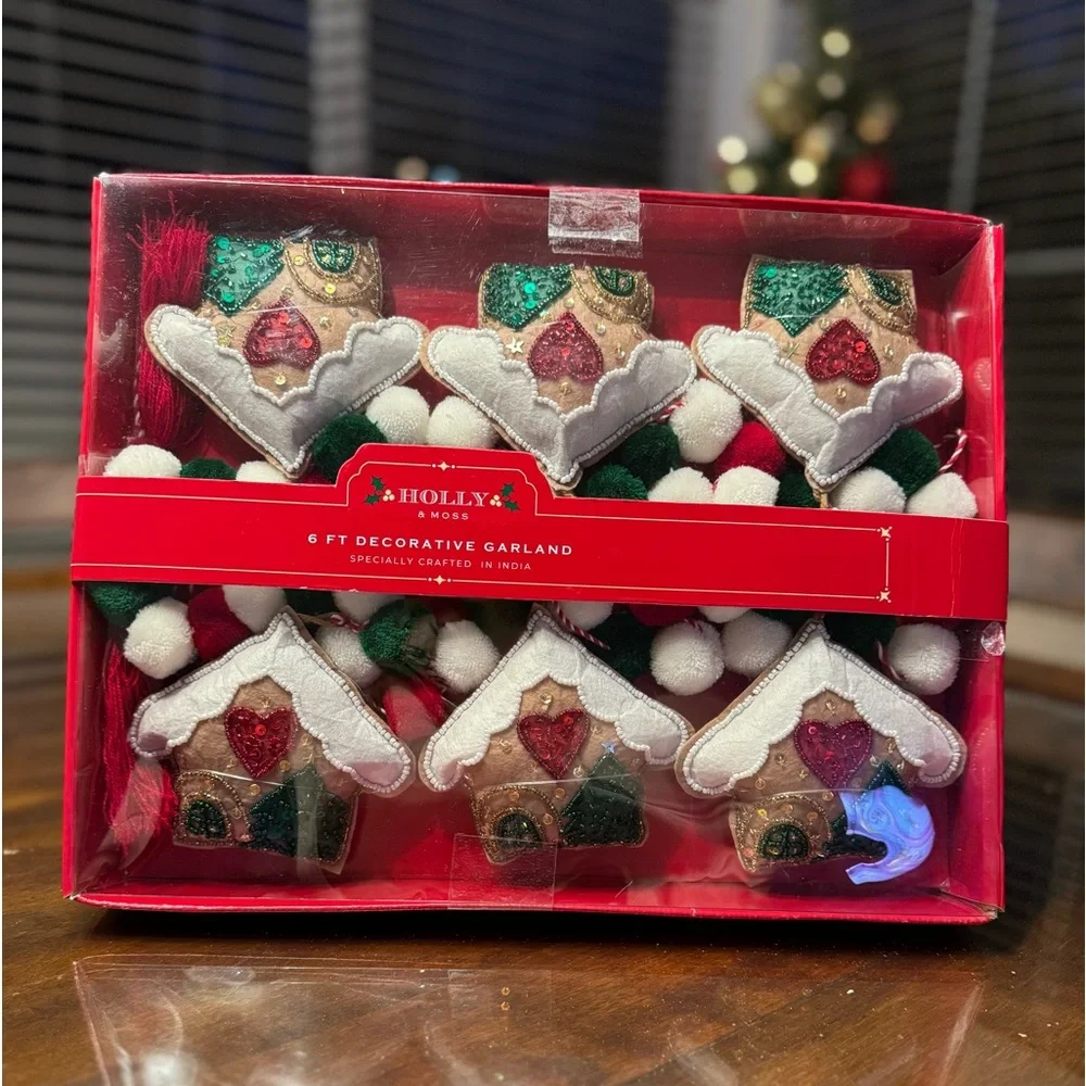 Gingerbread House Garland